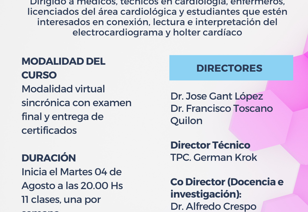 Curso ECG y Holter SADEC 2026